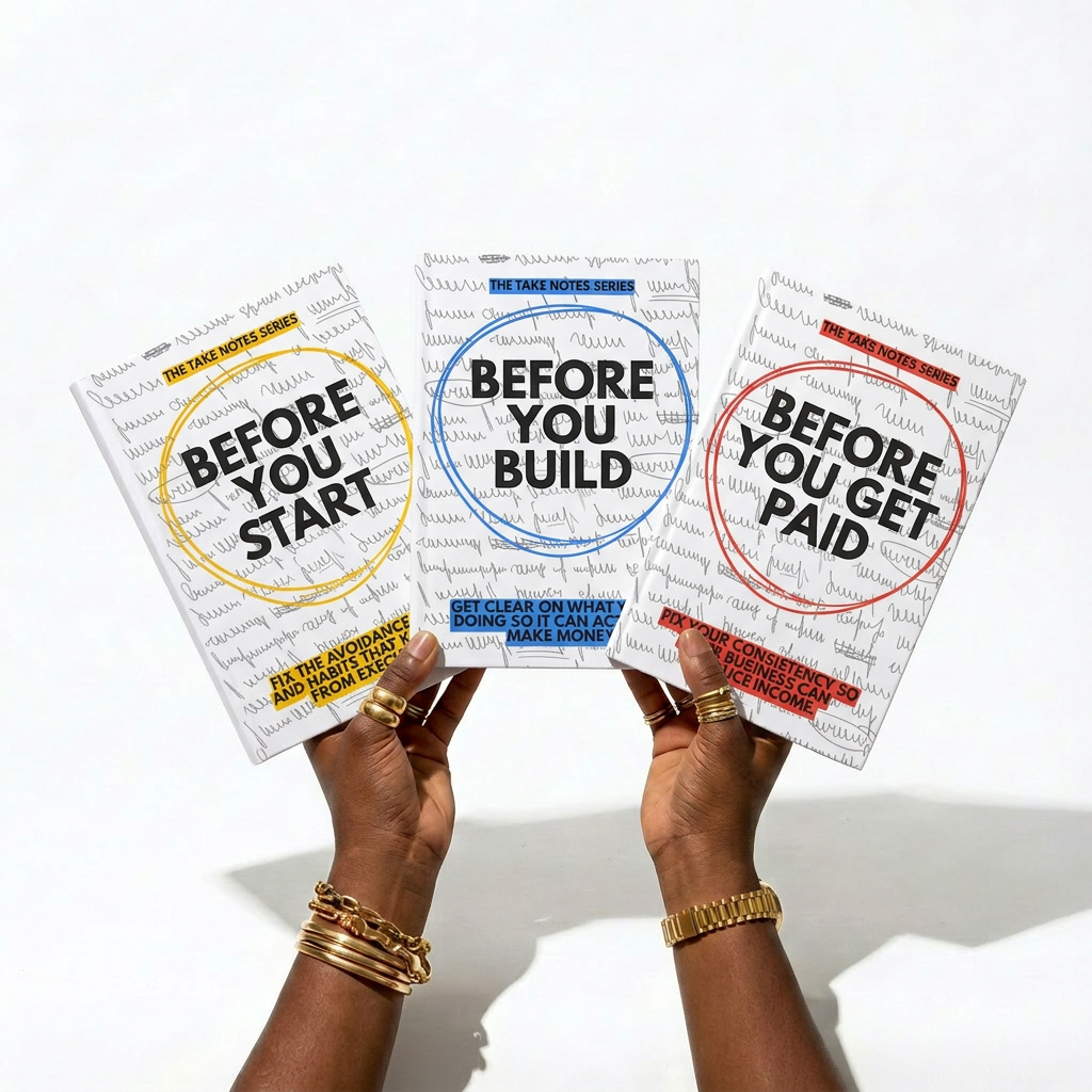 The START. BUILD. GET PAID. Instant Journal Brand™