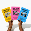 THE HEY, CONTENT CREATOR INSTANT JOURNAL BRAND™