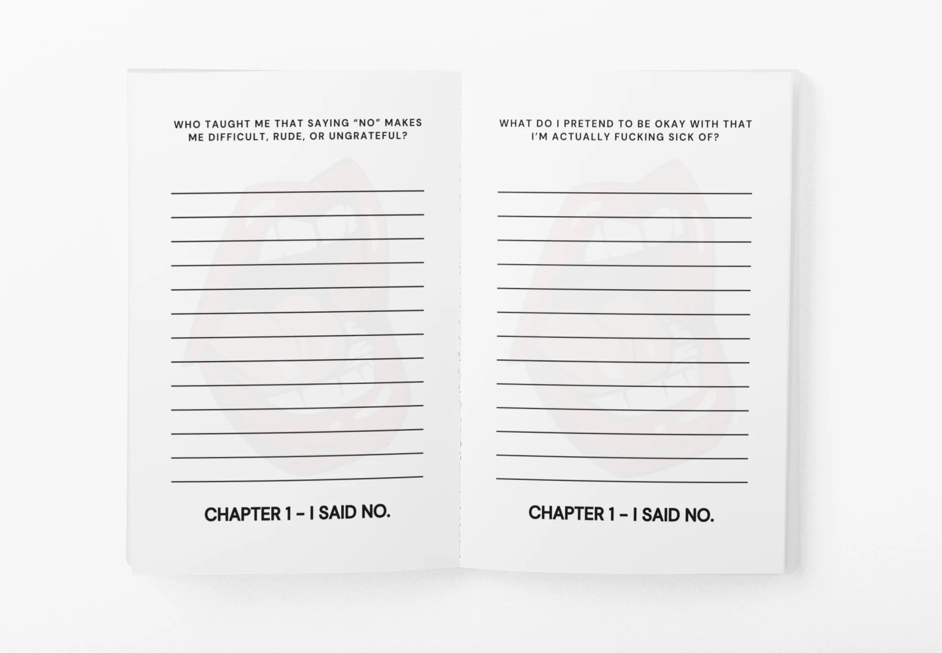 🚫 The No Journal — PLR Edition
