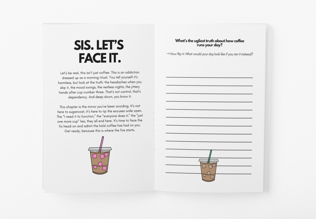 Kick The Coffee Sis — PLR Journal